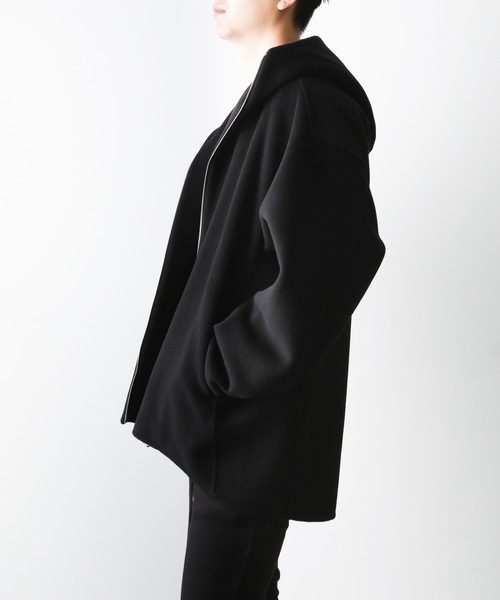 ATTACHMENTカシミア混ダブルフェイスビーバーコート サイズ2 ATTACHMENT（アタッチメント）の「カシミア混ダブルフェイスビーバー