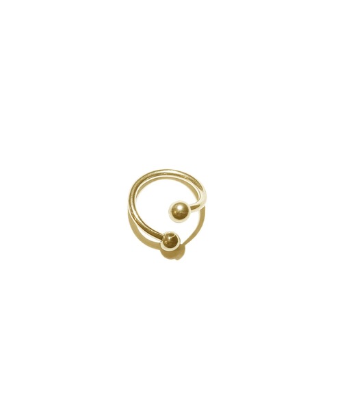MORPH(モルフ)の「MORPH モルフ スパイラル ボディーピアス 14ゲージ 6mm~12mm(ピアス(片耳用)・メンズ・ゴールド・10/8/12/6)」の5枚目の写真
