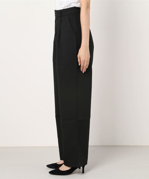 Ritzy（リッツィー）の「ハイウエストリモートストレートパンツ（その他パンツ・レディース・ブラック/ベージュ/グレー・M/L）」の4枚目の写真