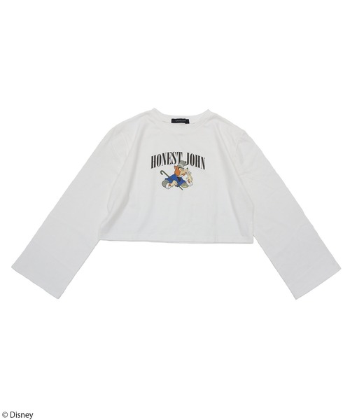 ｄｉｓｎｅｙ ディズニー ピノキオ 正直ジョン ショート丈ロングトップス Tシャツ カットソー 4geeks By Spiralgirl フォーギークスバイスパイラルガール のファッション通販 Zozotown