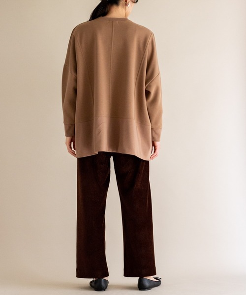 ottilie（オティーリエ）の「コーデュロイジャージパンツ（その他パンツ・レディース・ブラウン/ミント/ブラック/チャコールグレー・FREE）」の17枚目の写真