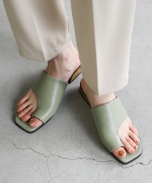 select MOCA | 2021 SS フェイクレザートングサンダル(サンダル)