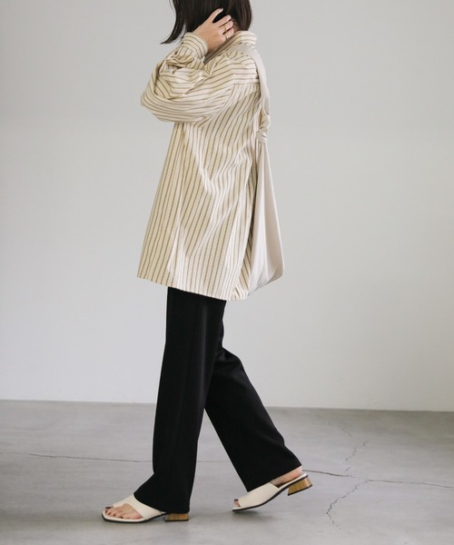 select MOCA（セレクトモカ）の「フェイクレザートングサンダル（サンダル・レディース・ブラック/グリーン/アイボリー/ダークブラウン・SMALL/MEDIUM/LARGE）」の22枚目の写真