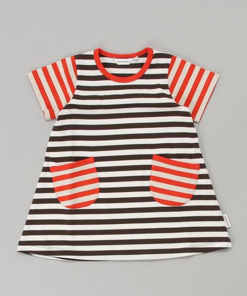 Kids ワンピース ワンピース Marimekko マリメッコ のファッション Tasaraita 1 Ahde 1