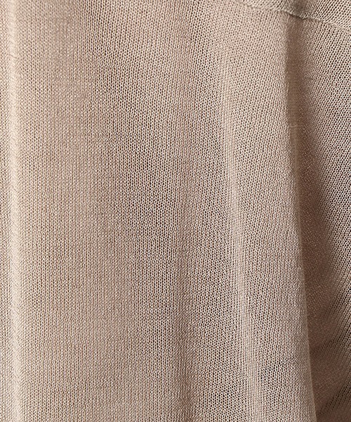 Comme　Ca　Mature（コムサマチュア）の「ドルマンスリーブ カーディガン（カーディガン/ボレロ・レディース・ライトグレー/ネイビー/ブラウン・FREE）」の12枚目の写真