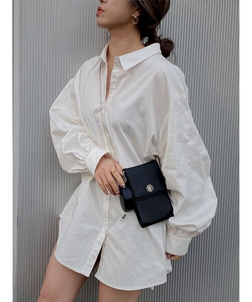EVRIS（エヴリス）の「SLIM MICRO BAG（ショルダーバッグ・レディース・ゴールド/ブラック・FREE）」の10枚目の写真