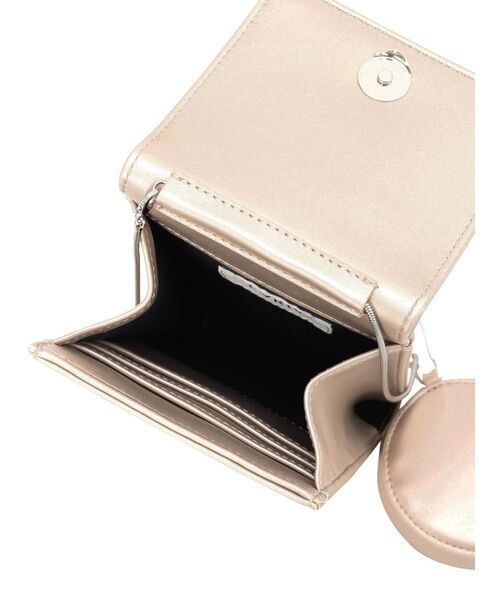 EVRIS（エヴリス）の「SLIM MICRO BAG（ショルダーバッグ・レディース・ゴールド/ブラック・FREE）」の18枚目の写真