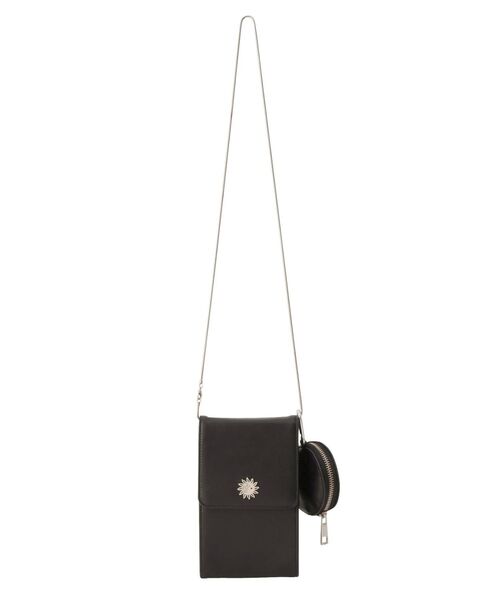 EVRIS（エヴリス）の「SLIM MICRO BAG（ショルダーバッグ・レディース・ゴールド/ブラック・FREE）」の22枚目の写真