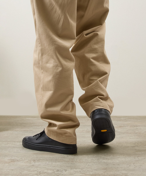 TOSS(トス)の「TOSS トス / Chester チェスター ビブラムソール レザードレススニーカー / TOSS-B1(スニーカー・メンズ・ブラック×ホワイト/ブラック/ホワイト/ナチュラル・9/10/8/7/4/6/5)」の15枚目の写真