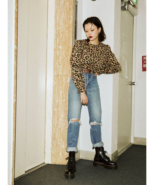 jouetie（ジュエティ）の「フラワー2WAYブラウス（シャツ/ブラウス・レディース・ブラック/グリーン/ベージュ・MEDIUM）」の17枚目の写真