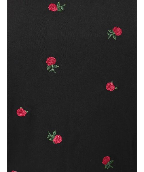 jouetie（ジュエティ）の「フラワー2WAYブラウス（シャツ/ブラウス・レディース・ブラック/グリーン/ベージュ・MEDIUM）」の6枚目の写真