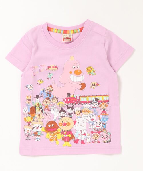 セール】なかまたち柄Tシャツ(Tシャツ/カットソー)|ANPANMAN KIDS ...