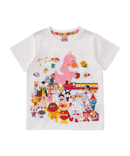 セール】なかまたち柄Tシャツ(Tシャツ/カットソー)|ANPANMAN KIDS ...