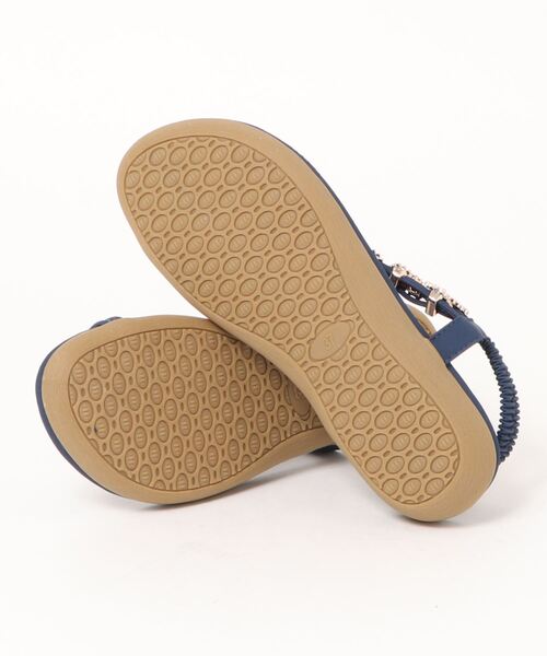 チャイハネ（チャイハネ）の「【チャイハネ】ラサフラワーサンダル（サンダル・レディース・ベージュ/ネイビー/グリーン・M/L）」の8枚目の写真