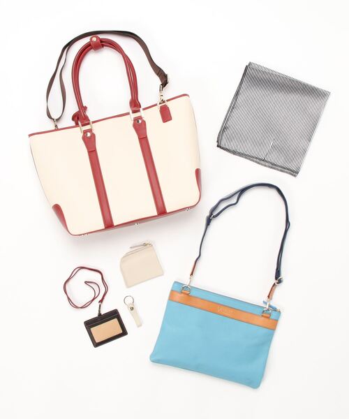 Furbo design（フルボデザイン）の「【Furbo design】 フルボデザイン　5点セット　トートバッグ、クラッチショルダー、コインケース、IDパスケース、キーリング、スカーフ（トートバッグ・メンズ・その他・FREE）」の3枚目の写真