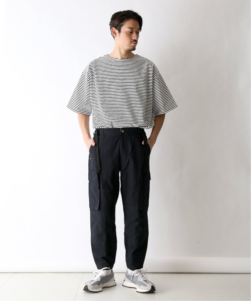 JOURNAL STANDARD（ジャーナルスタンダード）の「【SEGMENT】6PK リップベルト カーゴパンツ（カーゴパンツ・メンズ・カーキ/ブラック・MEDIUM/LARGE/SMALL）」の9枚目の写真
