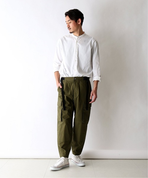 JOURNAL STANDARD（ジャーナルスタンダード）の「【SEGMENT】6PK リップベルト カーゴパンツ（カーゴパンツ・メンズ・カーキ/ブラック・MEDIUM/LARGE/SMALL）」の15枚目の写真