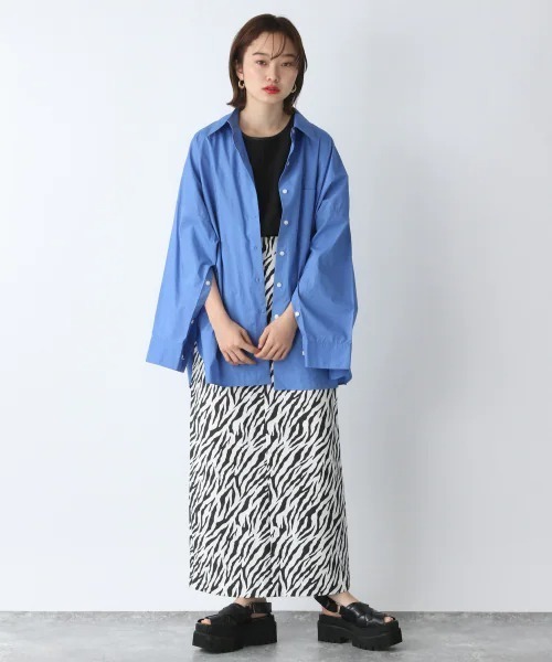 JEANASIS（ジーナシス）の「アソートハイウエストナロースカート/947854（スカート・レディース・ブラック/レオパード/レッド/ゼブラ・SMALL/MEDIUM）」の19枚目の写真