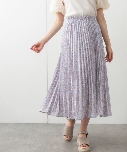 OLIVE des OLIVE（オリーブデオリーブ）の「【S/Mサイズ】【WEB限定カラー有】OLIVEプリーツスカート（スカート・レディース・ライトグレー/アイボリー/ホワイト系その他/ライトブラウン/ラベンダー・SMALL/MEDIUM）」の5枚目の写真