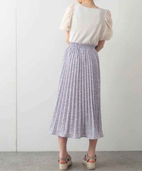 OLIVE des OLIVE（オリーブデオリーブ）の「【S/Mサイズ】【WEB限定カラー有】OLIVEプリーツスカート（スカート・レディース・ライトグレー/アイボリー/ホワイト系その他/ライトブラウン/ラベンダー・SMALL/MEDIUM）」の21枚目の写真