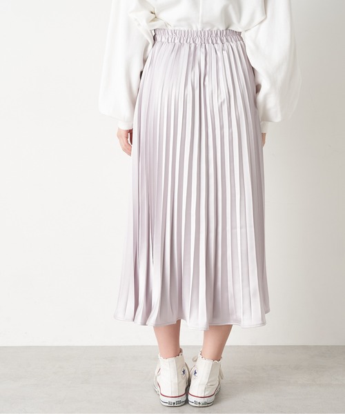 OLIVE des OLIVE（オリーブデオリーブ）の「【S/Mサイズ】【WEB限定カラー有】OLIVEプリーツスカート（スカート・レディース・ライトグレー/アイボリー/ホワイト系その他/ライトブラウン/ラベンダー・SMALL/MEDIUM）」の11枚目の写真