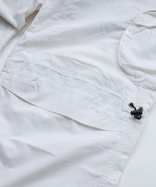 X-girl（エックスガール）の「ROUND POCKET NYLON PANTS（その他パンツ・レディース・ホワイト/マルチ/ブラック・XS/S/M）」の11枚目の写真