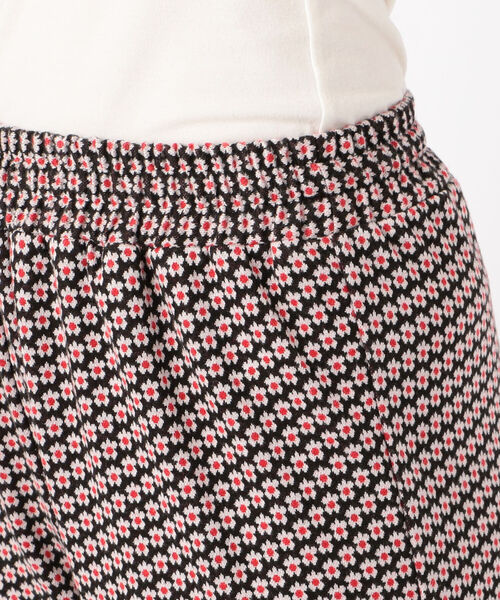 fredy repit（フレディレピ）の「花柄カットジャガード イージーパンツ（その他パンツ・レディース・ホワイト系その他5/ブラック系その他3/グレー系その他4・38）」の12枚目の写真