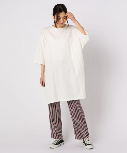 fredy repit（フレディレピ）の「花柄カットジャガード イージーパンツ（その他パンツ・レディース・ホワイト系その他5/ブラック系その他3/グレー系その他4・38）」の5枚目の写真