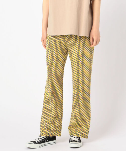 fredy repit（フレディレピ）の「花柄カットジャガード イージーパンツ（その他パンツ・レディース・ホワイト系その他5/ブラック系その他3/グレー系その他4・38）」の9枚目の写真