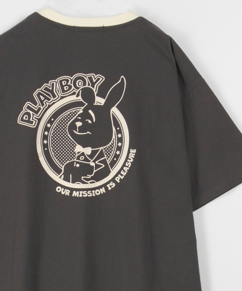 PLAYBOY（プレイボーイ）の「【PLAY BOY/プレイボーイ】バックプリント