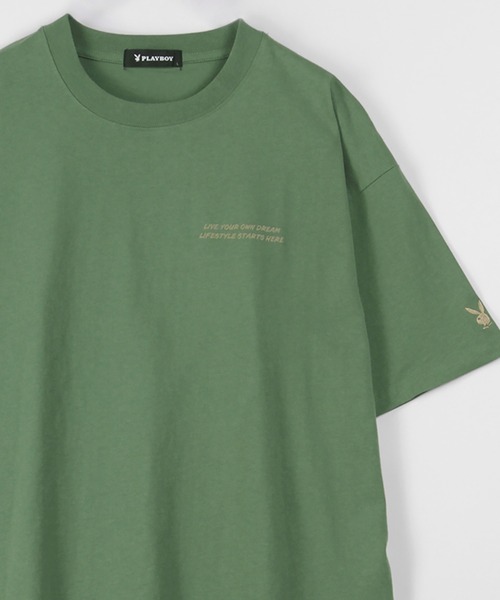 PLAYBOY（プレイボーイ）の「【PLAY BOY/プレイボーイ】バックプリント