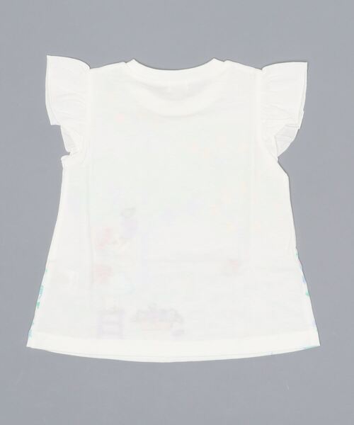 KP（ケーピー）の「mimiちゃんフルーツ狩りモチーフ半袖Tシャツ(100-130cm)（Tシャツ/カットソー・キッズ・イエロー/オフホワイト・110cm/130cm/120cm/100cm）」の3枚目の写真