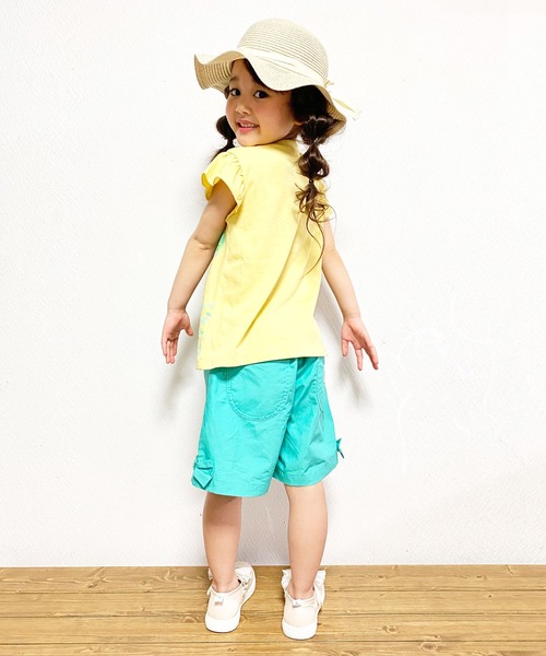 KP（ケーピー）の「mimiちゃんフルーツ狩りモチーフ半袖Tシャツ(100-130cm)（Tシャツ/カットソー・キッズ・イエロー/オフホワイト・110cm/130cm/120cm/100cm）」の9枚目の写真