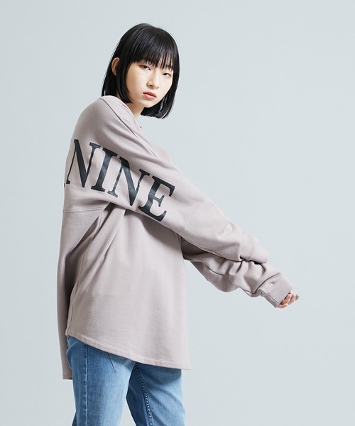 STUDIOUS SELECT(ステュディオスセレクト)の「【NUMBER(N)INE】EX.Backprint L/S sweat tee(スウェット・メンズ・ブラック/ピンクベージュ/ホワイト・2/1/3)」の13枚目の写真