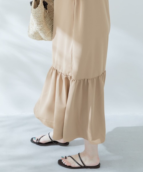 URBAN RESEARCH Sonny Label（アーバンリサーチサニーレーベル）の「ティアードシャツワンピース（ワンピース・レディース・ブラック/ベージュ/ブルー・FREE）」の8枚目の写真