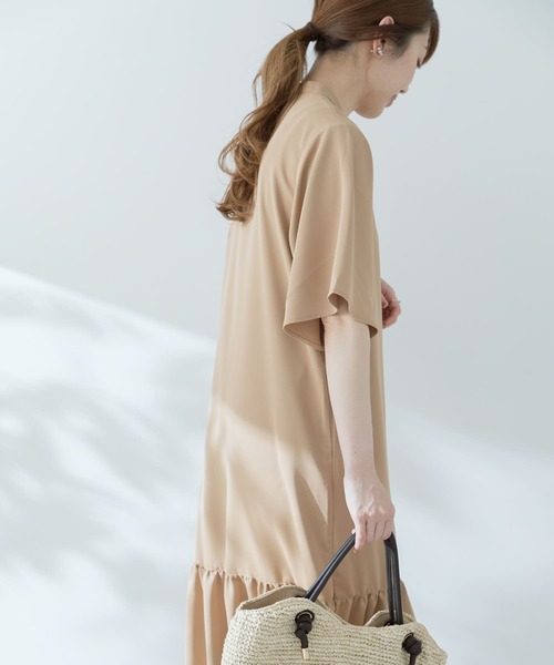 URBAN RESEARCH Sonny Label（アーバンリサーチサニーレーベル）の「ティアードシャツワンピース（ワンピース・レディース・ブラック/ベージュ/ブルー・FREE）」の11枚目の写真