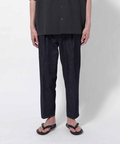 ADAM ET ROPE'（アダムエロペ）の「ライトオンスデニム アンクルテーパードパンツ（デニムパンツ・メンズ・ブルー系その他/ブラック系その他2・M/S/L）」の22枚目の写真