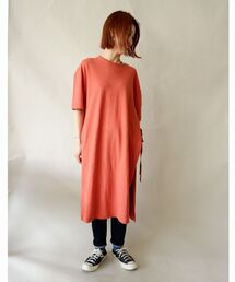 MANASTASH | MANASTASH/マナスタッシュ　Ws HEMP SLIT DRESS　ウィメンズヘンプスリットドレス(ワンピース)