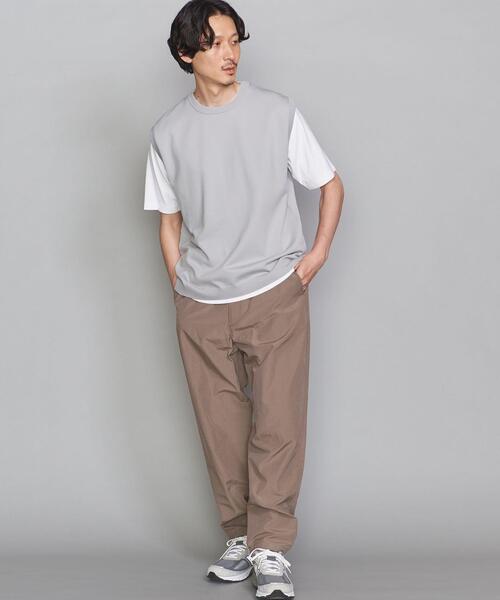 BEAUTY&YOUTH UNITED ARROWS（ビューティーアンドユースユナイテッドアローズ）の「BY レイヤード ニットベスト＆Tシャツ（ベスト・メンズ・ライトグレー/ベージュ/ネイビー・SMALL/MEDIUM/LARGE/X-LARGE）」の8枚目の写真
