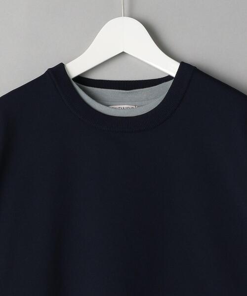 BEAUTY&YOUTH UNITED ARROWS（ビューティーアンドユースユナイテッドアローズ）の「BY レイヤード ニットベスト＆Tシャツ（ベスト・メンズ・ライトグレー/ベージュ/ネイビー・SMALL/MEDIUM/LARGE/X-LARGE）」の14枚目の写真