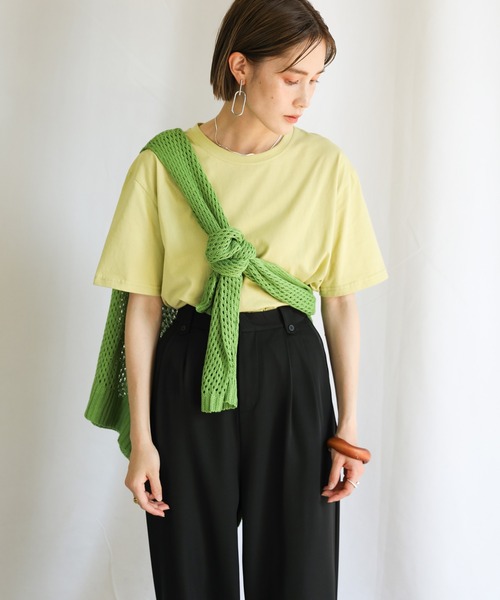 select MOCA（セレクトモカ）の「2021 SS ダブルタックコクーンパンツ（その他パンツ・レディース・ホワイト/ブラック/ブルー・FREE）」の20枚目の写真