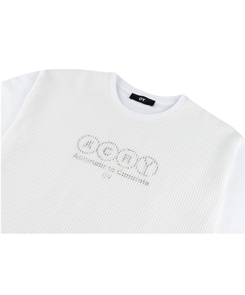 OY/オーワイ』MESH SLOGAN T/メッシュスローガンデザイン半袖T