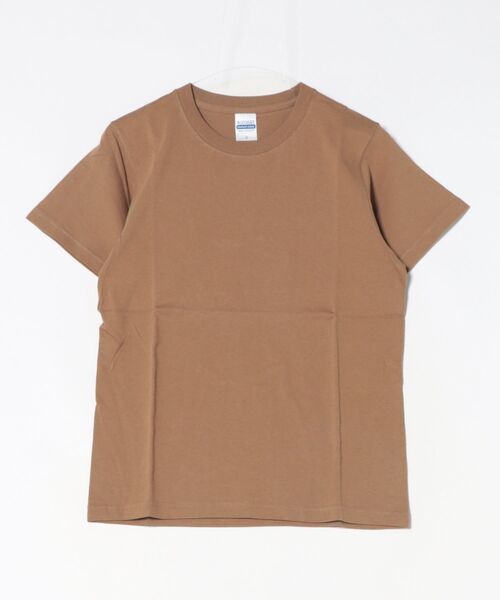 IO(イオ)(イオ)の「United Athle/オーセンティックヘヴィーウエイト7.1オンスTシャツ(Tシャツ/カットソー・レディース・ホワイト/グレー/バーガンディー/ブラック/キャメル・SMALL/MEDIUM/X-LARGE/LARGE)」の4枚目の写真