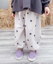 aimoha | 【aimoha-KIDS-】【新作】春夏/韓国子供服 キッズ万能ボトム ドット柄バルーンパンツ(チノパンツ)