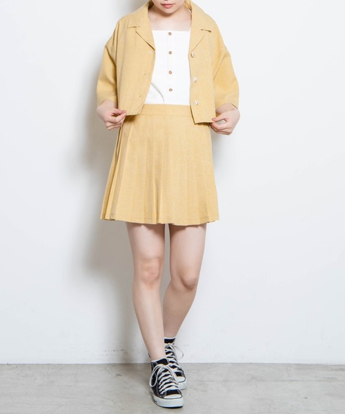 WEGO（ウィゴー）の「WEGO/リネンライクシャツジャケット（シャツ/ブラウス・レディース・アイボリー/イエロー/グリーン系その他2/グリーン/ブラウン系その他2・FREE）」の19枚目の写真