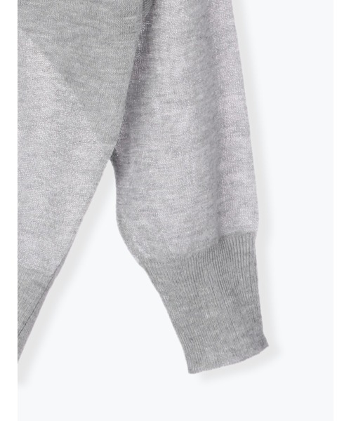 Te chichi（テチチ）の「Vネックカーディガン（カーディガン/ボレロ・レディース・ブラック/グレー/オフホワイト/ベージュ・ﾌﾘ-）」の21枚目の写真