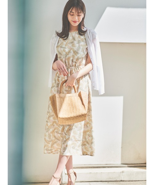 Te chichi（テチチ）の「Vネックカーディガン（カーディガン/ボレロ・レディース・ブラック/グレー/オフホワイト/ベージュ・ﾌﾘ-）」の9枚目の写真