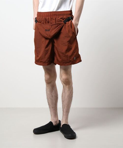 Woods（ウッズ）の「【Woods/ウッズ】 ウエストポーチ付き ナイロン バギーショーツ（その他パンツ・メンズ・ブラック/オリーブ/イエロー/グリーン/ネイビー/ブラウン・L/XL/M）」の3枚目の写真