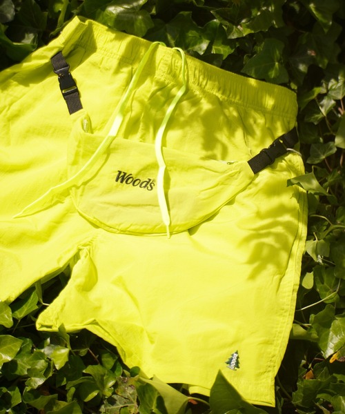 Woods（ウッズ）の「【Woods/ウッズ】 ウエストポーチ付き ナイロン バギーショーツ（その他パンツ・メンズ・ブラック/オリーブ/イエロー/グリーン/ネイビー/ブラウン・L/XL/M）」の6枚目の写真