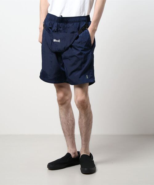 Woods（ウッズ）の「【Woods/ウッズ】 ウエストポーチ付き ナイロン バギーショーツ（その他パンツ・メンズ・ブラック/オリーブ/イエロー/グリーン/ネイビー/ブラウン・L/XL/M）」の11枚目の写真